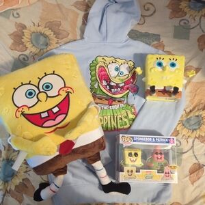 SpongeBob SquarePants Gift-A-Lot, Large Plush, Piggy Bank, Funko, Sweater S. [4]